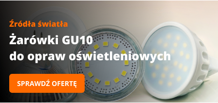 Żarówki GU10 do opraw oświetleniowych