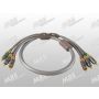 Kabel 3RCA 0,8m MRS-157 10mm z filtrem- - 2