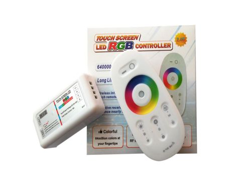 Kontroler LED RF RGB 2,4Ghz 3*6A 12-24V - 2