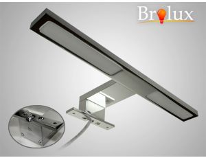 Lampa łazienkowa kinkiet LED Tala 6W 3000K 30cm srebrna