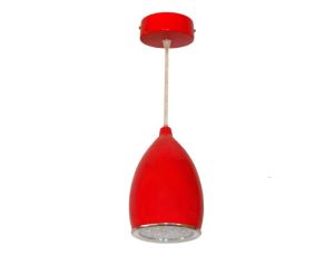 Lampa wisząca LED POWER 15W czerwona 4000K-biała neutralna barwa światła - 2