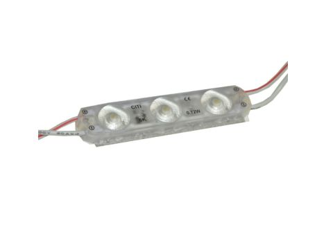 Moduł LED 3x5050 IP68 czerwony 0,72W Citi Lens V3