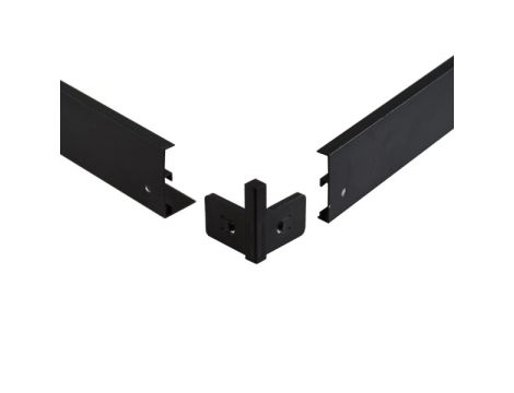 Rama montażowa obudowa natynkowa 595x595mm do panelu led Timan czarna - 3