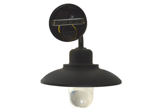 Lampa oprawa elewacyjna kinkiet zewnętrzny Bard czarna E27 - 3