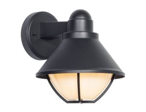 Lampa oprawa elewacyjna kinkiet zewnętrzny Edina czarna E27