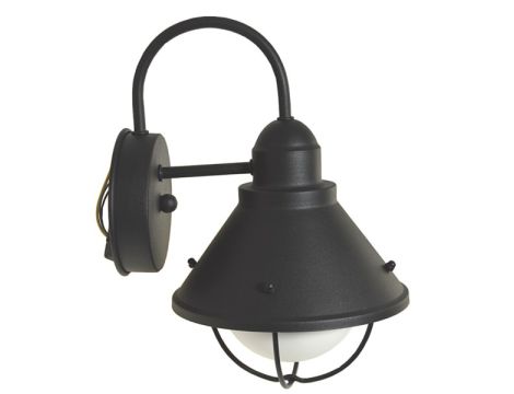 Lampa oprawa elewacyjna kinkiet zewnętrzny Lavina czarna E27 - 2