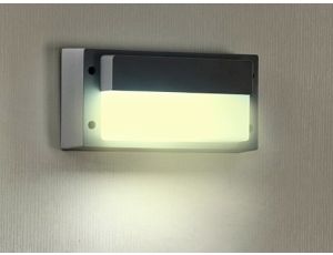 Oprawa elewacyjna LED Barr 9W WW szara