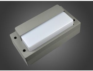 Oprawa elewacyjna LED Barr 9W WW szara - 2