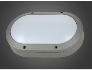 Oprawa elewacyjna LED Berad 8W WW szara