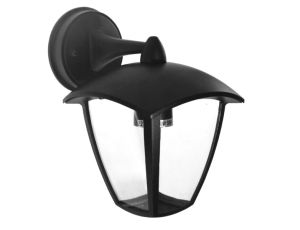 Lampa elewacyjna kinkiet czarna E27 mocowanie z góry - 2