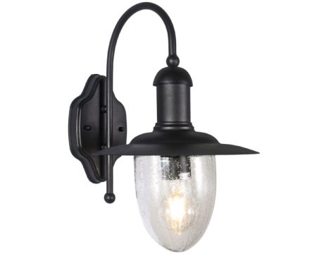 Lampa oprawa elewacyjna kinkiet zewnętrzny Talisa czarna E27