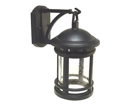 Lampa oprawa elewacyjna kinkiet zewnętrzny Ulan czarna E27 retro - 3