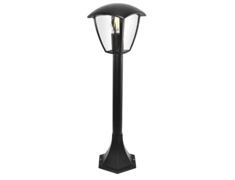 Ogrodowa lampa stojąca słupek 95cm 1x E27 czarny