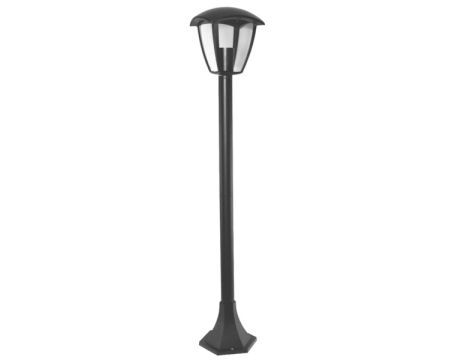 Ogrodowa lampa stojąca słupek 95cm 1x E27 czarny - 2