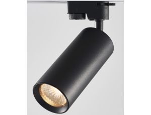 Lampa szynowa reflektor tracklight Karbo czarna 1-fazowa GU10