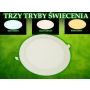 Panel LED okrągły Round 6W 230V trzy tryby świecenia średnica 12cm biały - 2