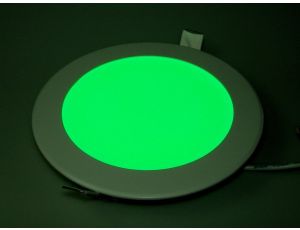 Panel led okragły Round 12W 230V zielony