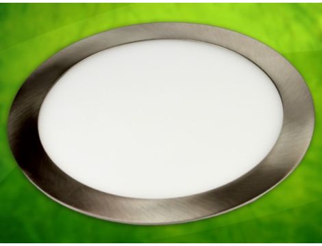 Panel LED okrągły Round 15W 230V srebrny  WW