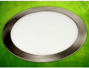Panel LED okragły Round 18W 230V srebrny WW