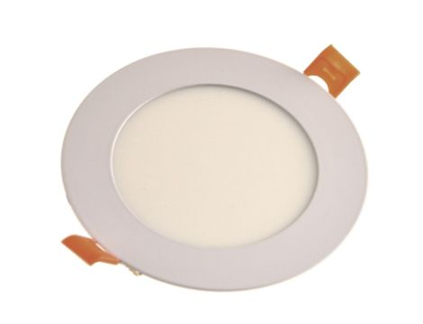 Panel LED podtynkowy okrągły Gerd 6W 4000K średnica 11,9cm biały