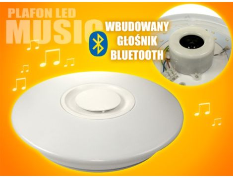 Plafon LED Music 12W WW Bluetooth