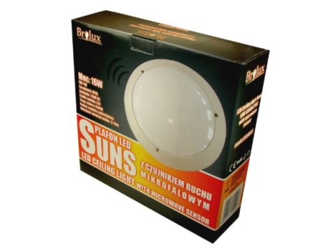 Plafon LED Suns 16W 4000K IP65 czujnik MW - 2