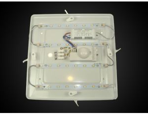 Plafon LED Tiler 15W WW z czujnikiem mikrofalowym - 2