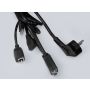 Power port biurkowy kolumna 2 gniazda zasilające HDMI,USB VGA RJ45*2 - 4