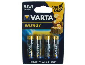 Bateria LR03 AAA alkaliczna VARTA ENERGY 4szt./blister