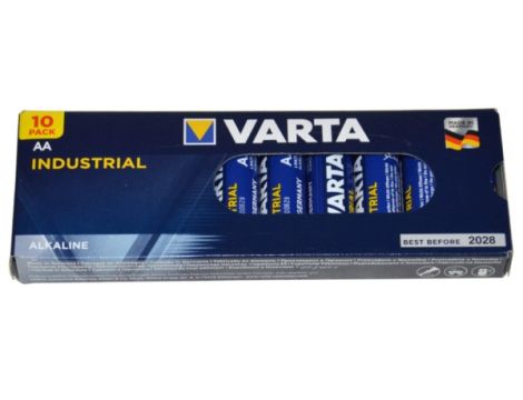 Bateria Varta Industrial LR6 AA 4006 opakowanie 10 sztuk - 3