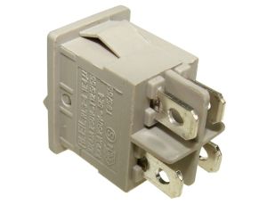 Przełącznik kołyskowy biały 250V/10A ON-OFF - 2