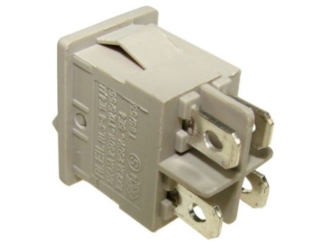 Przełącznik kołyskowy biały 250V/10A ON-OFF - 2