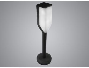 Słupek ogrodowy LED Saven 6W WW czarna IP54  50cm