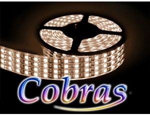 Taśma LED COBRAS SMD3528 24V 4,8m/2160diod IP20 biała ciepła 3000K