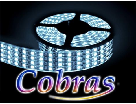 Taśma LED COBRAS SMD3528 24V 4,8m/2160diod IP20 biała zimna 6500K