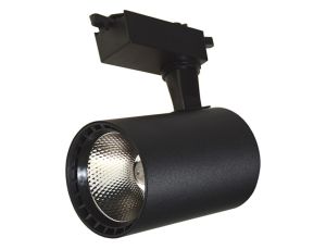 Lampa szynowa reflektor tracklight LED Broque 1 faza 4000K 30W czarna