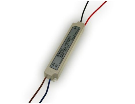 Zasilacz LED 12V 12W napięciowy IP67 plastik