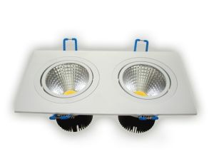 Downlight LED COB Alamo  5Wx2 biały dzienny