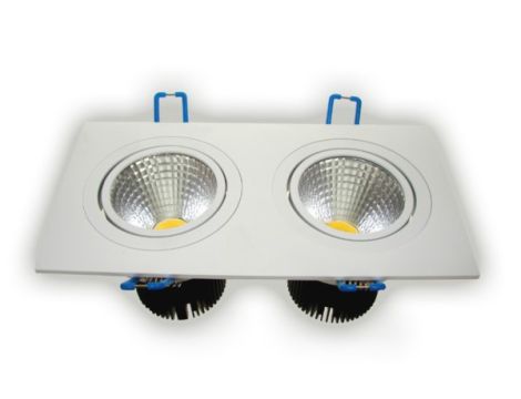 Downlight LED COB Alamo  5Wx2 biały dzienny