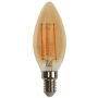 Żarówka LED Filament A C35 E14 4W  2200K gold - 2