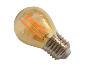 Żarówka LED Filament G45  E27  5W  2200K  gold