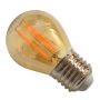 Żarówka LED Filament G45  E27  5W  2200K  gold - 2