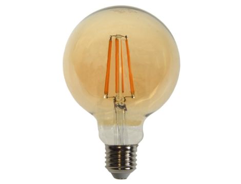 Żarówka LED Filament G95 E27  9W  2200K gold