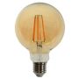 Żarówka LED Filament G95 E27  9W  2200K gold - 2