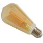 Żarówka LED Filament ST64 E27  9W  2200K  gold