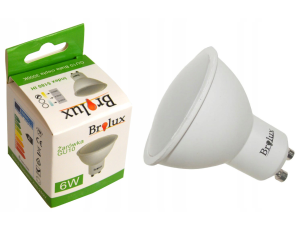 Żarówka LED Brolux GU10 4W 4000K biała neutralna