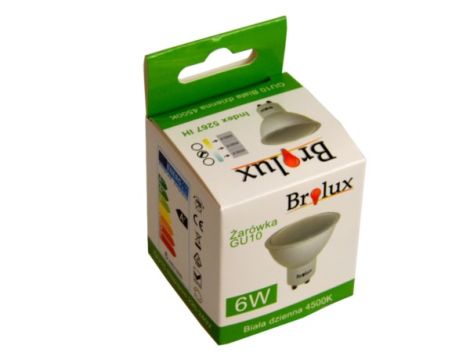 Żarówka LED Brolux GU10 6W 4000K biała neutralna - 3