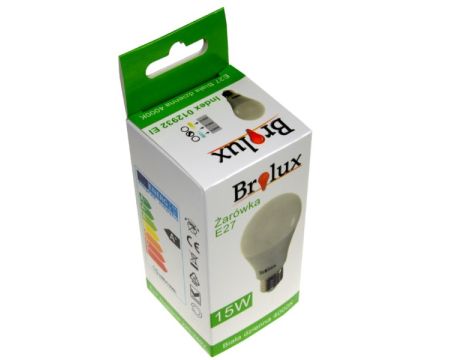 Żarówka LED Brolux E27 15W 4000K biała neutralna - 2