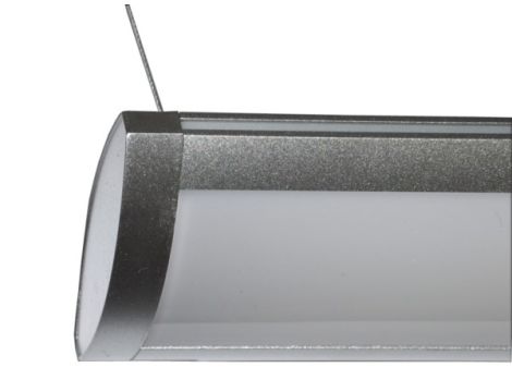 Lampa LED wisząca Achestan 120cm 40W WW srebrna - 2