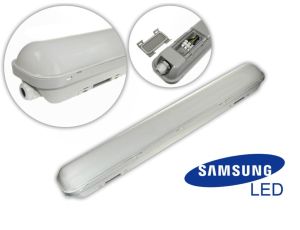 Oprawa hermetyczna LED Volter 40W 120cm 4000K IP65 SAMSUNG LED szara